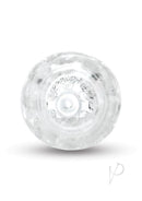Zolo Pop Show Textured Hand Stroker Clear view of the internal texture providing intense sensations.