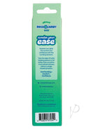 Rock Candy Ease Anal Numbing Lubricant 1.7 Oz packaging displaying product benefits and ingredients.