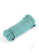 Bound 50 Feet Green Bondage Rope Non-Chafing, comfortable and versatile for sensual restraint.