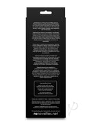 Colours Twist Silicone Dildo with Suction Cup 6.5 Inch Black packaging with instructions and design details.