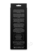 Back packaging of Colours Twist Silicone Dildo Suction Cup 6.5 Inch Purple with care instructions and multilingual descriptions.