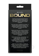 Bound 50 Foot Bondage Rope Red Non-Chafing packaging showcasing features and descriptions of the product.