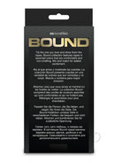 Bound Rope 50 Feet Gold Bondage Restraint product packaging showcasing various colors and comfort for sensual play.