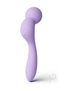 INYA Pleasure Wand Dual End Vibrator Lavender in a smooth silicone design, showcasing its intuitive dual ends.