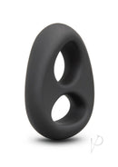 B-Vibe Flex Ring Eight Silicone Cock Ring Black, skin-like comfort and smooth silicone design for enhanced performance.