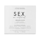 Bijoux Indiscrets Sex au Naturel Orgasm Glow Supplement 60 Pc herbal blend dietary supplement packaging.