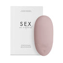 Bijoux Indiscrets Sex Au Naturel Vibrating Personal Massager with minimalist packaging for intimate wellness.