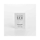 Bijoux Indiscrets Slow Sex Oral Sex Strips 7-pack packaging featuring minty flavored strips for oral play.