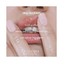 Bijoux Indiscrets Slow Sex Oral Sex Strips 7-pack packaging featuring lips and cooling effects for oral play.