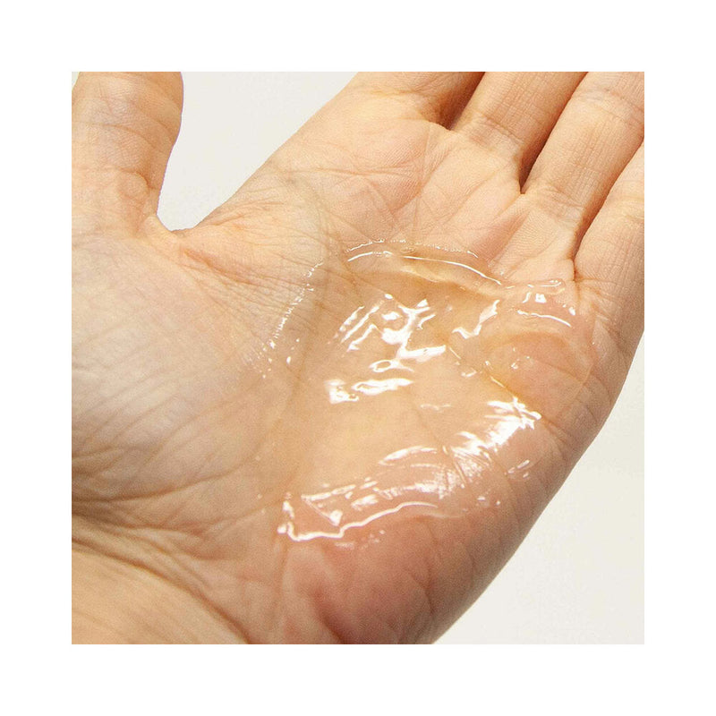 Bijoux Indiscrets Slow Sex Anal Play Gel 1 Oz drizzled on palm, showcasing its smooth, water-based texture.