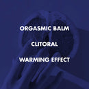 Bijoux Indiscrets Clitherapy Horny Jar Clitoral Balm 0.28 Oz on a colorful background with warming effects.