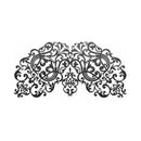 Bijoux Indiscrets Dalila Decal Eye Mask intricate black lace design for an elegant evening look.