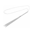 Bijoux Indiscrets Magnifique Chain Necklace Whip Silver featuring a sleek design with a delicate chain whip element.