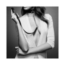 Bijoux Indiscrets Maze Choker With Leash worn as a statement piece with a leash, showcasing bold fashion and fetish styles.