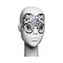 Bijoux Indiscrets Anna Decal Eye Mask displayed on a mannequin for a glamorous look.