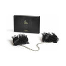 Bijoux Indiscrets Frou Frou Satin & Organza Cuffs showcased with elegant packaging and delicate design.