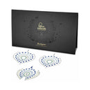 Bijoux Flamboyant Rhinestone Body Decorations Green in elegant packaging with shimmering designs inspired by feathers.