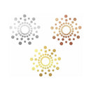 Bijoux Indiscrets Mimi Metallic Body Tattoos in silver, gold, and rose gold designs for stunning body art.