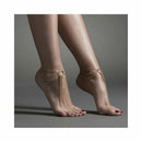 Bijoux Indiscrets Magnifique Feet Chain Gold adorning the feet with delicate gold chains and loops.