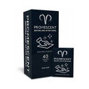 Promescent Before and After Individual Wipes 40 Pack packaging with soothing aloe vera wipes inside.
