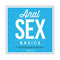 Cover of Anal Sex Basics by Carlyle Jansen, featuring a blue background and bold text.