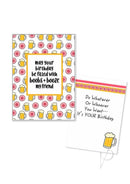 Naughty Greeting Card May Your Birthday Be Filled With featuring colorful design and humorous text for celebrations.