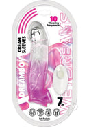 Wet Dreams Dreamboy Vibrating Penis Sleeve 7 Inch Magenta