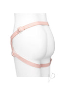 Together NudeFit FlexCurv Adjustable Harness Vanilla shown on a mannequin, highlighting the adjustable straps.