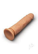 Together Realistic Dildo with Suction Base 7.75 inch Caramel in lifelike design for satisfying stimulation.