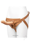 Together NudeFit FlexCurv Adjustable Harness Caramel displayed on a mannequin, designed for comfort and versatility.