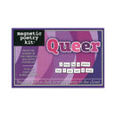Magnetic Poetry Kit Queer Edition box featuring playful word magnets celebrating identity and self-expression.