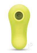 Bodywand 4Play Petite Bliss Clitoral Stimulator Yellow compact design for targeted pleasure and stimulation.