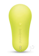 Bodywand 4Play Petite Bliss Clitoral Stimulator Yellow in bright yellow color, designed for targeted air pulse pleasure.