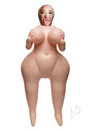 Fuck Dolls Heavy Heather Inflatable Doll Vanilla with voluptuous curves and lifelike features for bold fantasies.