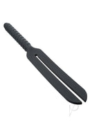 Nocturnal Collection Silicone Slap Paddle Black for impact play and stimulation.