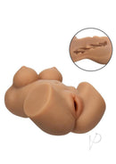 Cheap Thrills The Aerobics Instructor Stroker Pussy Caramel realistic masturbator featuring plushy-soft details.