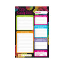 Carpe Fucking Diem Daily To-Do Note Pad featuring bold sections for daily tasks and appointments.