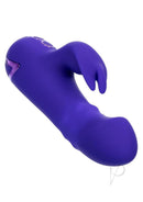 California Dreaming Haight Ashbury Hottie Vibrator Purple, a dual stimulator with vibrant design and multiple speeds.