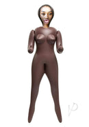Fuck Dolls Dirty Destiny Inflatable Doll Caramel with soft lips and seductive curves, ready for playful adventures.