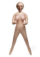 Fuck Dolls Horny Granny Inflatable Doll Vanilla with detailed face and life-size design for solo pleasure