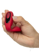 Pleasure Kits Lust Collection Bullet Vibrator Kit held in hand, showcasing its sleek design and control features.