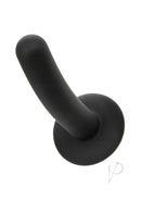 Onyxxx Rechargeable Silicone Pegging Kit Black silicone probe designed for secure fit and smooth sensation.