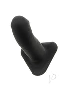 Onyxxx Rechargeable Silicone Beginner Stud Black, a sleek vibrating probe for targeted pleasure and stimulation.