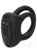 Pleasure Kits Power Play Collection Vibrator Kit Black with dual rings and controller for customizable stimulation.