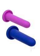 Dilators Silicone Intermediate Set (2 Piece) Assorted in pink and blue silicone for comfortable dilation progression.