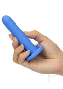 Dilators Silicone Intermediate Set 4 Piece Assorted in hand, showcasing smooth silicone for comfortable exploration.