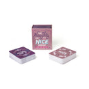 The Naughty And Nice Dates Kit with playful date idea cards for couples to enjoy exciting outings together.