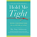 Hold Me Tight Seven Conversations For A Lifetime Of Love book cover by Dr. Sue Johnson, bestselling relationship guide.