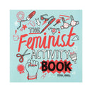 The Feminist Activity Book by Gemma Correll cover featuring playful illustrations and empowering themes.