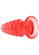 Crystal Jellies Anal Twist 6 Inch Pink backdoor toy designed for ultimate pleasure and stimulation.